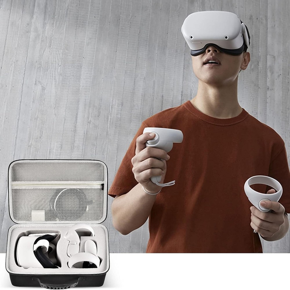 Hard Travel Storage Bag for VR Headset & Controllers