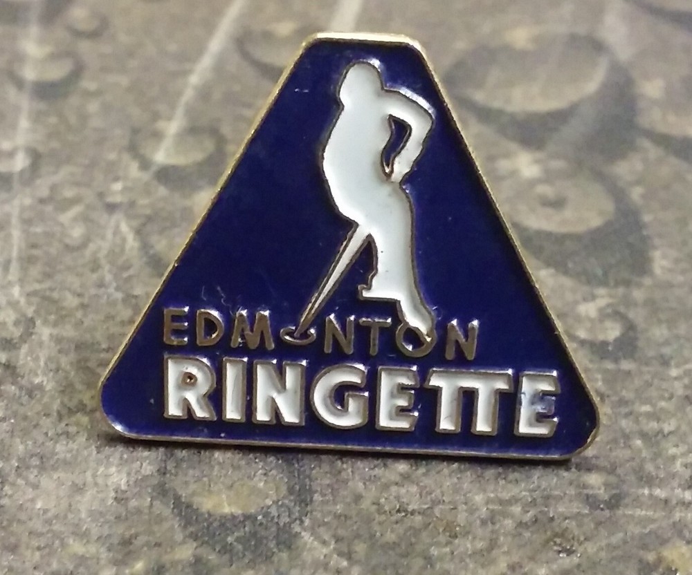 Edmonton Ringette pin badge