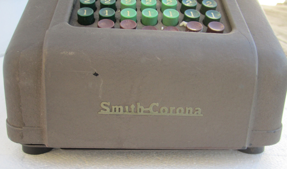 Vintage "Smith-Corona" adding machine - AS IS