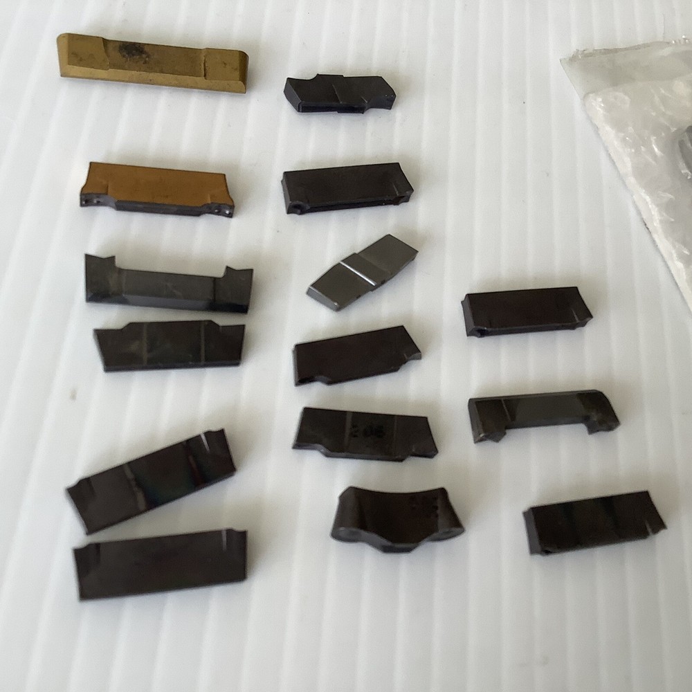Carbide Inserts 16 Pcs Mixed Brands and Sizes