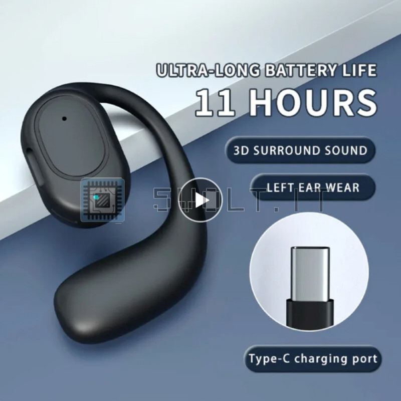 Wireless Bone Conduction Noise Cancelling Headphones