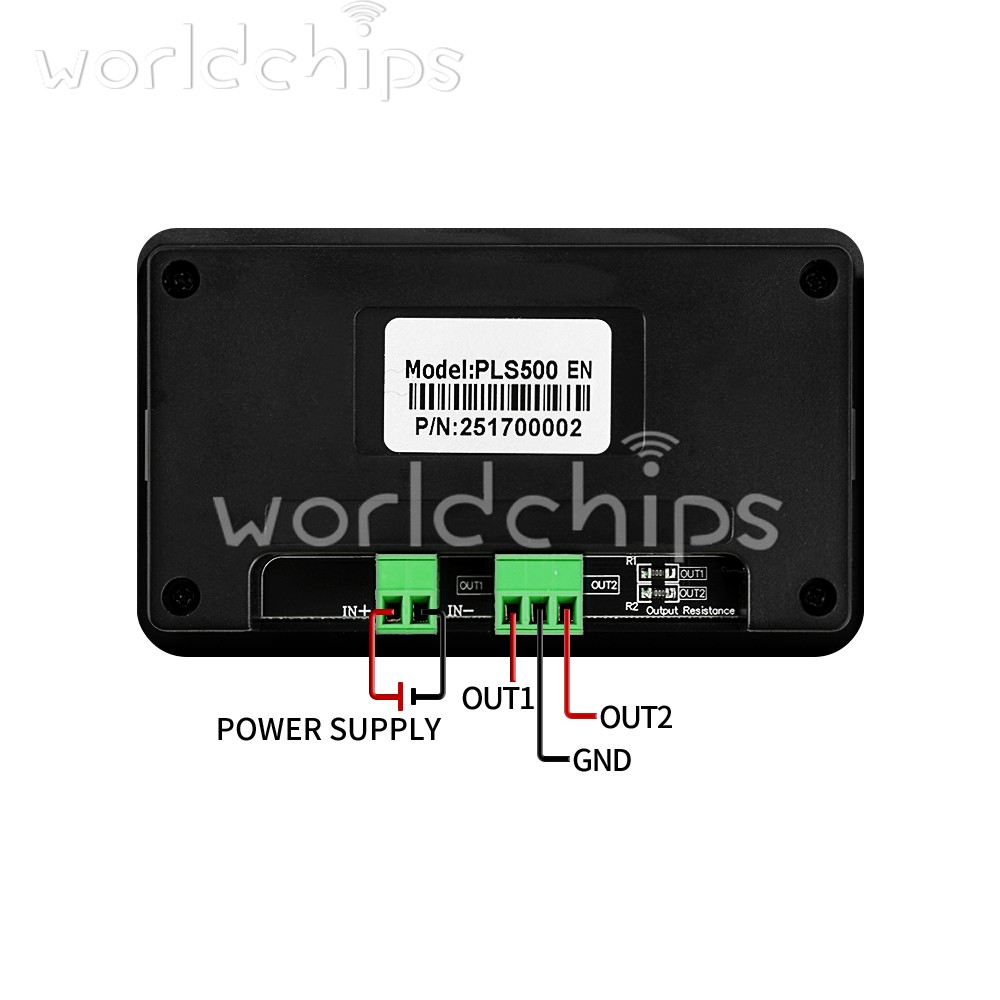 Signal Generator Module 2CH Adjustable Dead zone PWM Pulse Frequency Duty Cycle