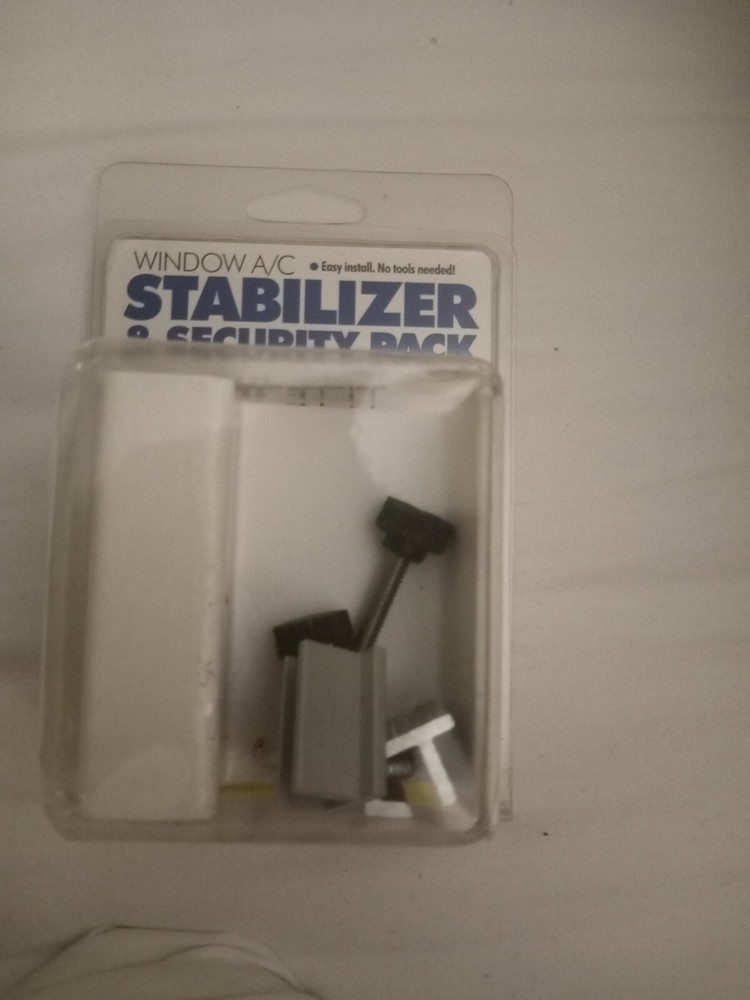 Window A/C Safe Security and Stability Pack, White, AC-702