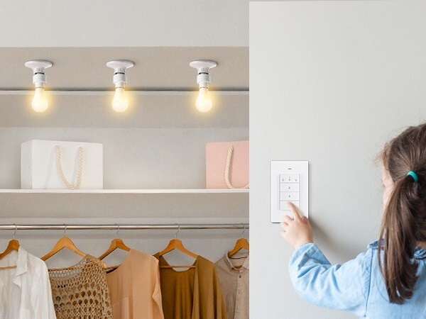 DEWENWILS Remote Control Light Socket, Wireless Light Switch 3 Socket 1 Controll