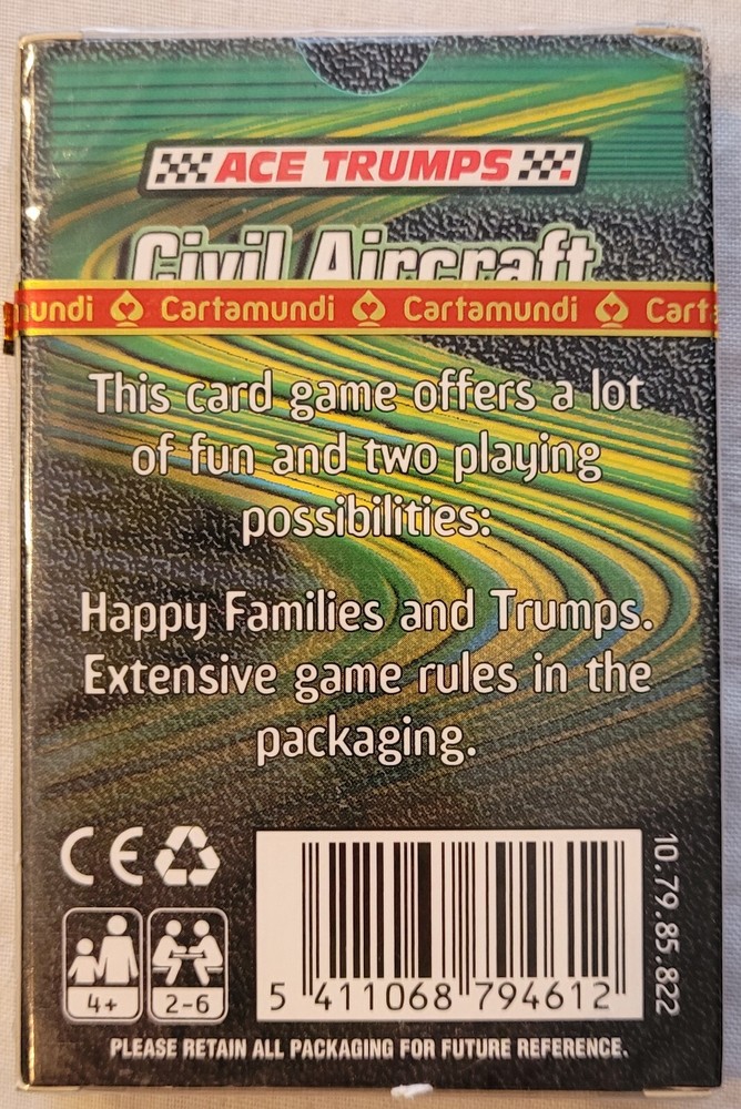 Civil Aircraft Ace Trumps