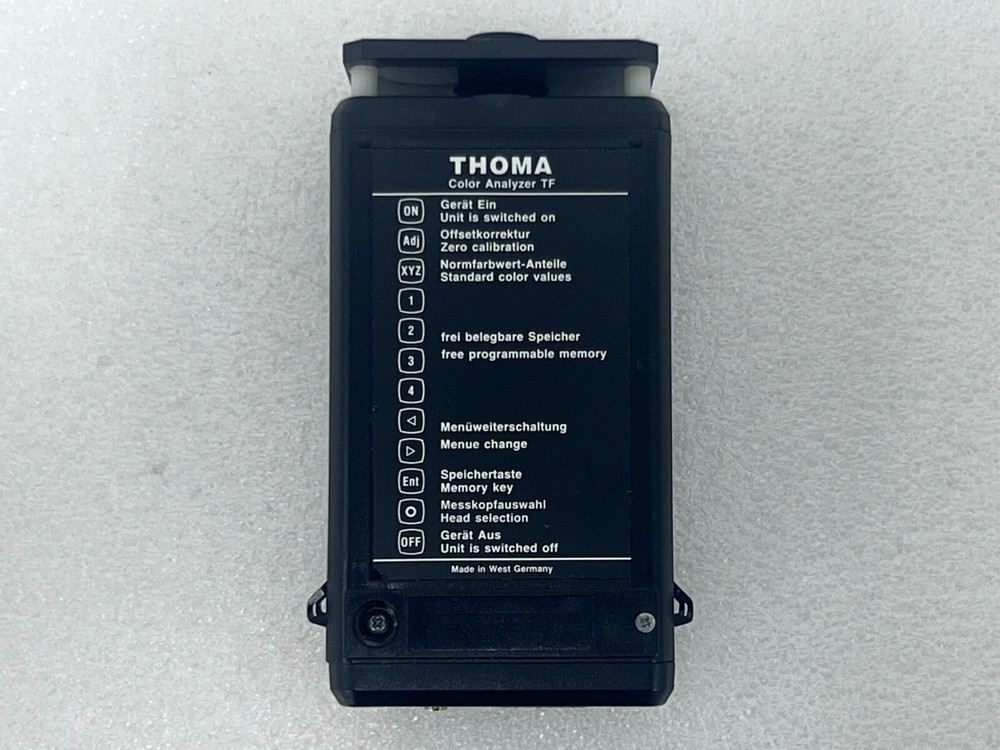 THOMA Color Analyzer TF Controller Unit Only