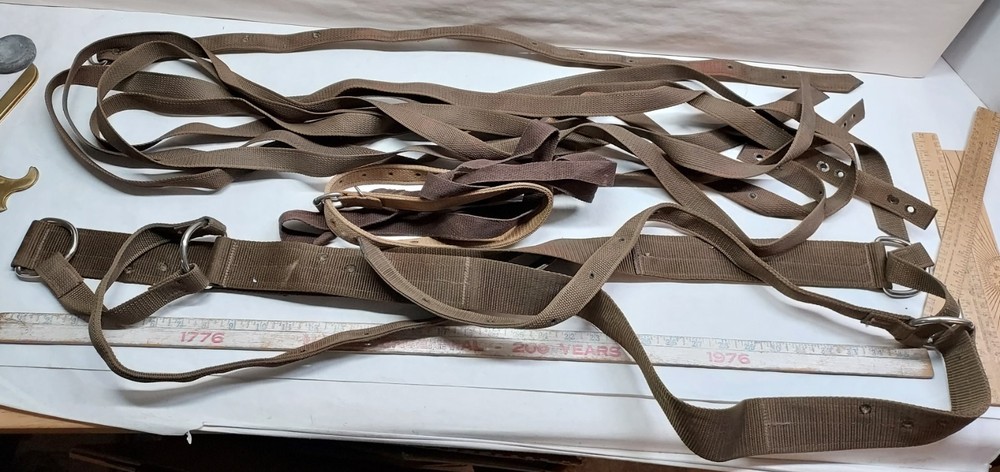 Nylon Sawbuck Saddle straps