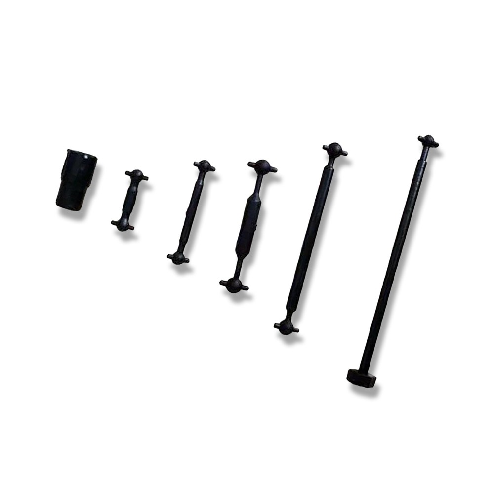 HO Scale 1:87 Model Train Coupler Connector Rods Drive Replacement Accessories