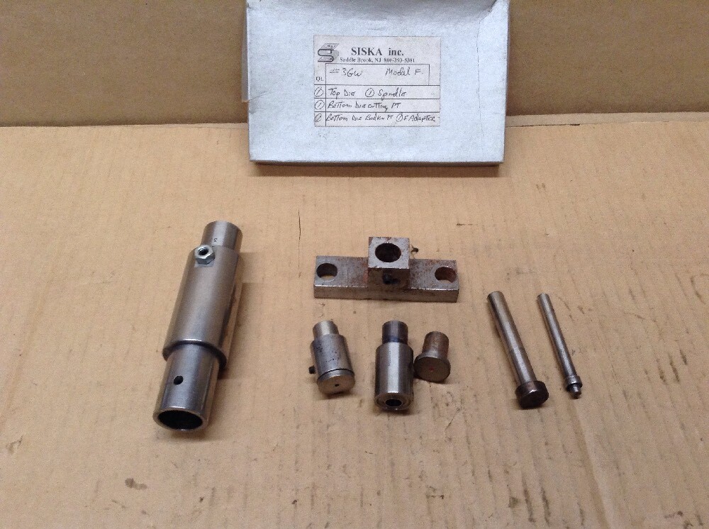 SISKA  Tool and Die  Spindle  Model F  Tools  Stimpson