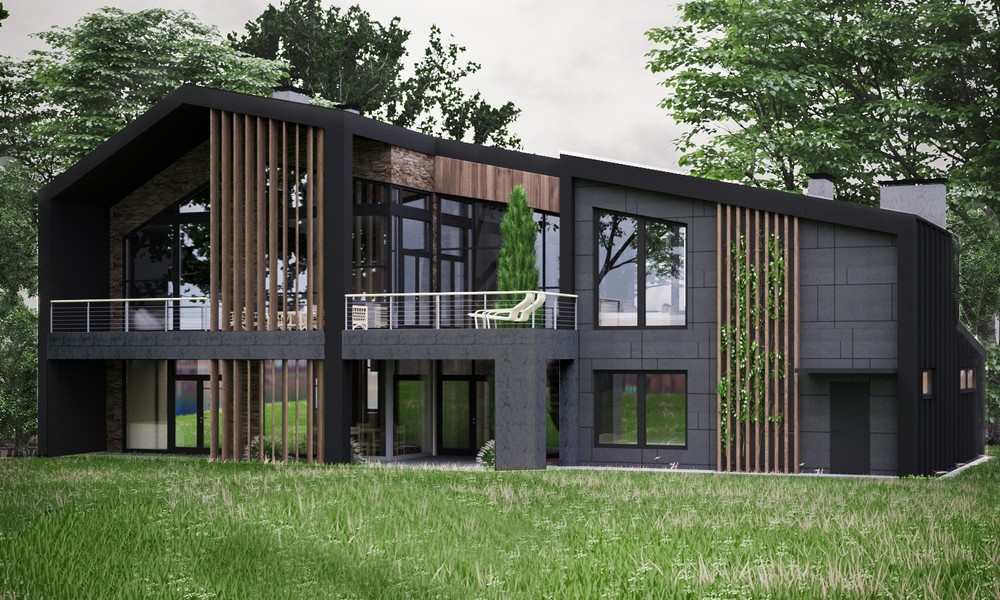 Modern House Plan Building Plans Blueprints 330m 3,550ft
