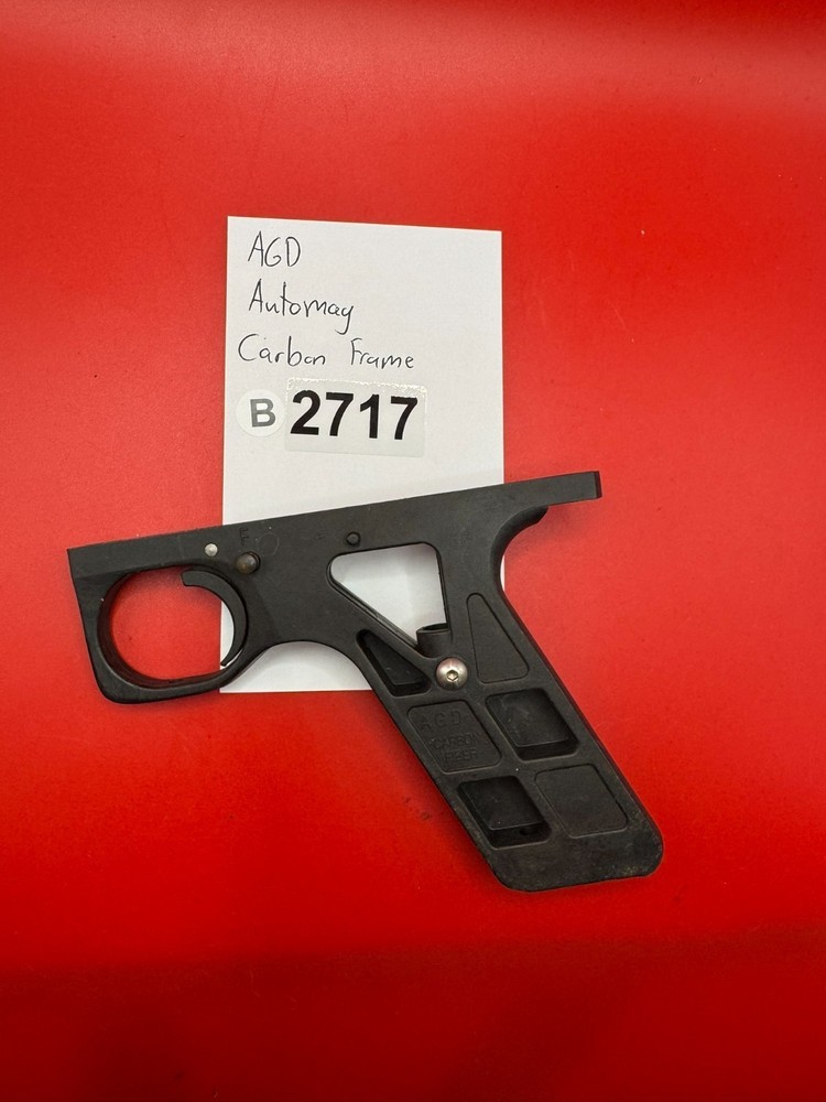 AGD Automag Carbon Paintball Marker Frame Black