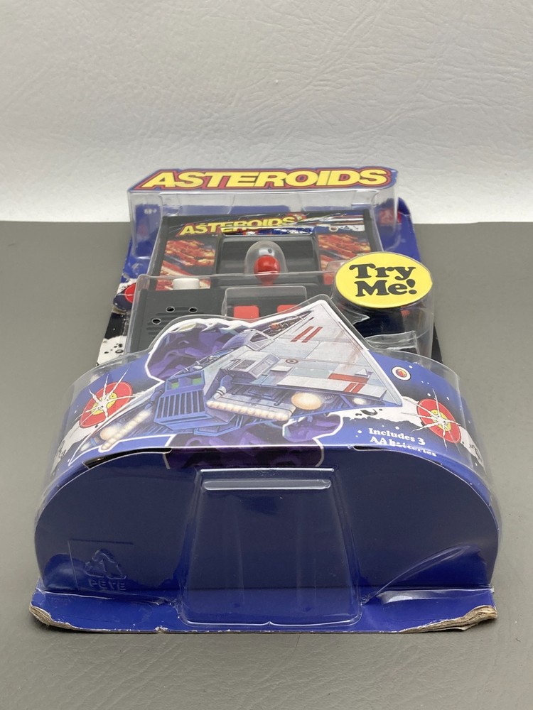 New Asteroids Basic Fun 2017 Handheld Electronic Mini Arcade Brand New Sealed