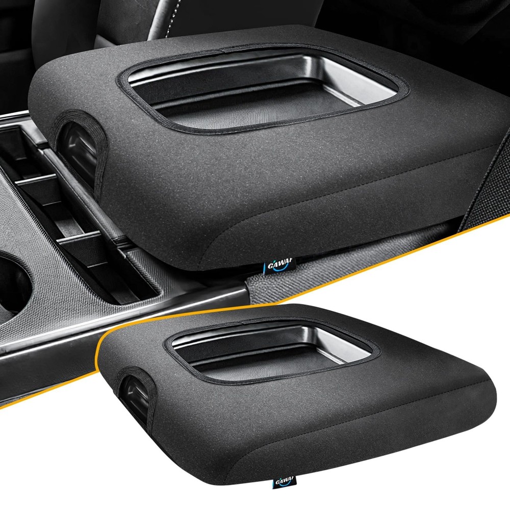 Center Console Cover Compatible with Chevy Silverado 2014 2015 2016 2017 2018...