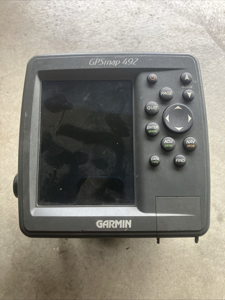 GARMIN GPSMAP 492 GPS/PLOTTER With Mount