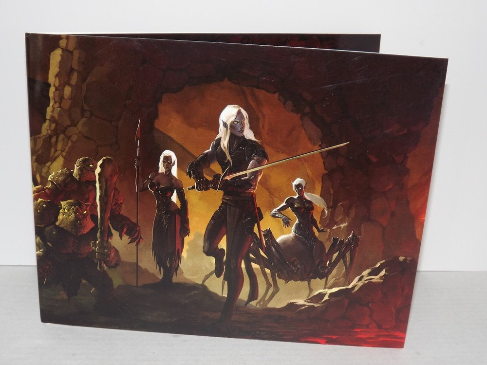 D & D Dungeons and Dragons Quad Fold Masters Screen Game Accessory 2010 Used (q)