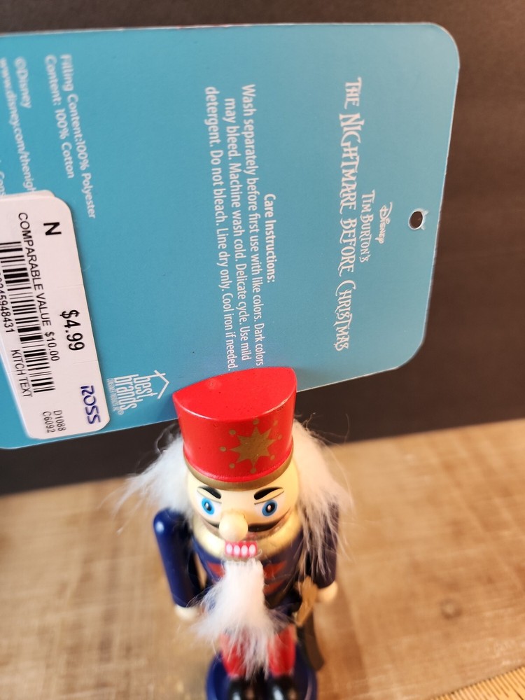 Holiday Nutcracker small Photo / Picture Frame place setting