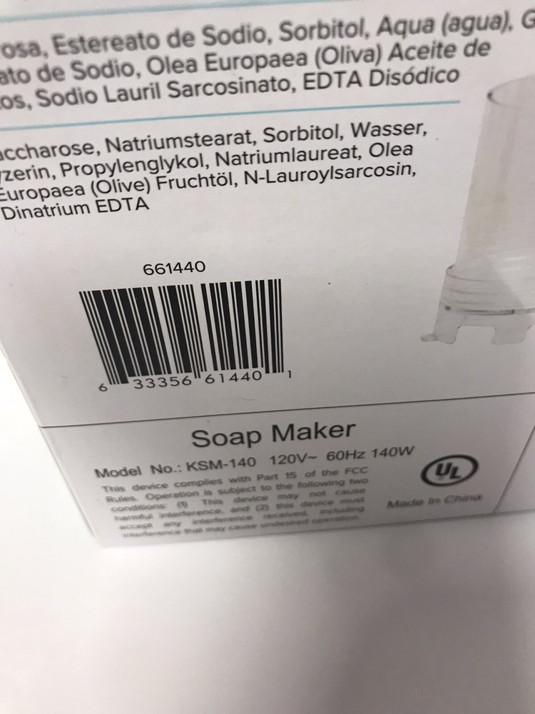 We R Memory Keepers Suds Custom Soap Making Machine Crafting Open Box