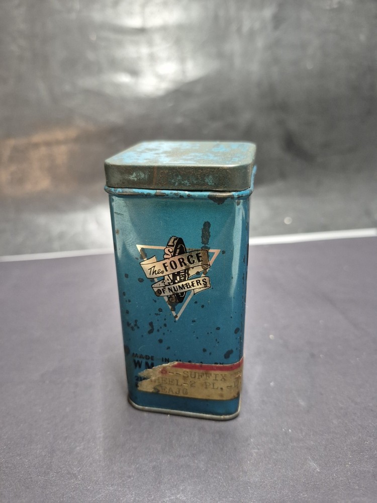 Rare Force Numbering Machine. Tin Only