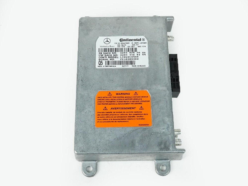 2011 Mercedes Benz E Class W212 Communication Voice Control Module OEM