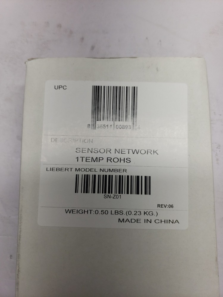 Vertiv Liebert SN-Z01 Sensor Network