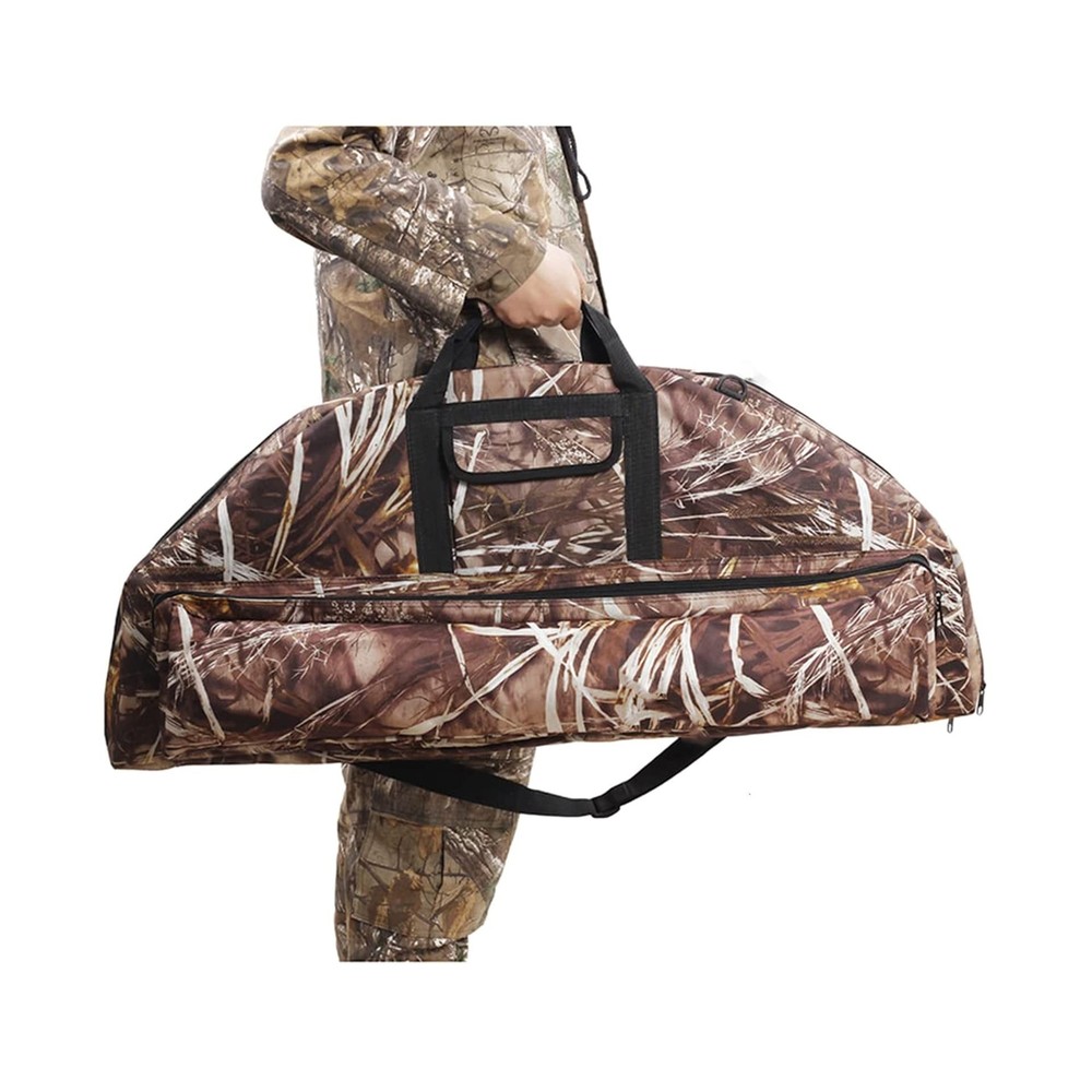 SOPOGER Archery Soft Compound Bow Case Holder Carry Bow Bag Case with Arrows ...