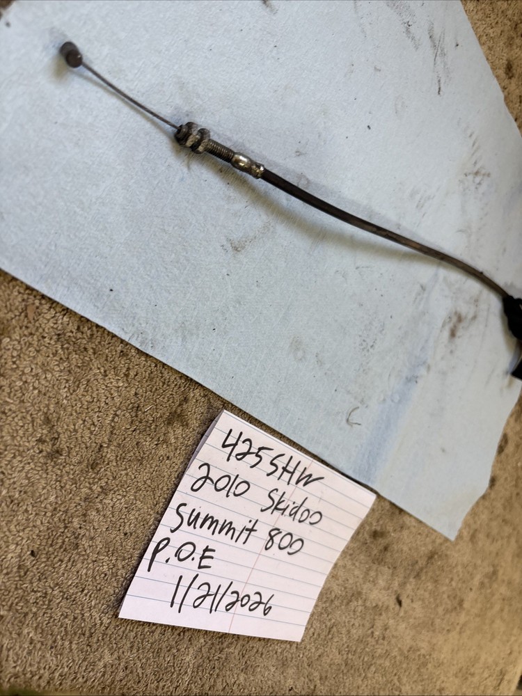 2010 Skidoo Summit 800 Choke Lever Cable 425