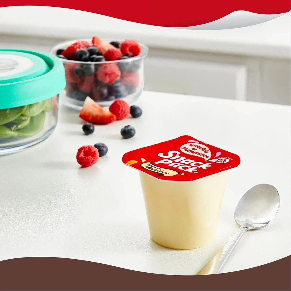 2 PACK - Snack Pack Pudding Variety Pack 3.25 oz., 36 pk (Total 72 Cups)