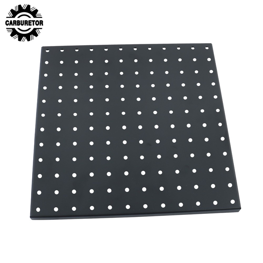 4 Pack 12 × 12 Inch Metal Pegboard Panel Wall Organizer Panel Storage Hanger