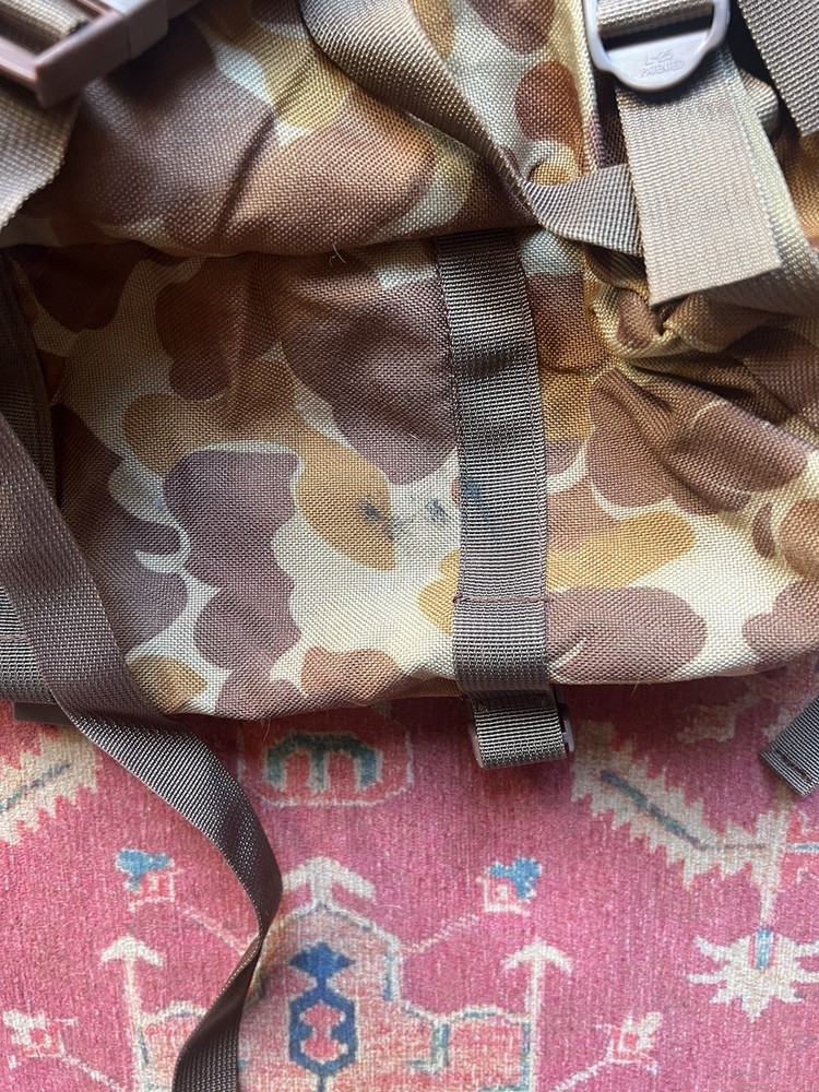 Vintage Cabelas Camo Hunting Backpack