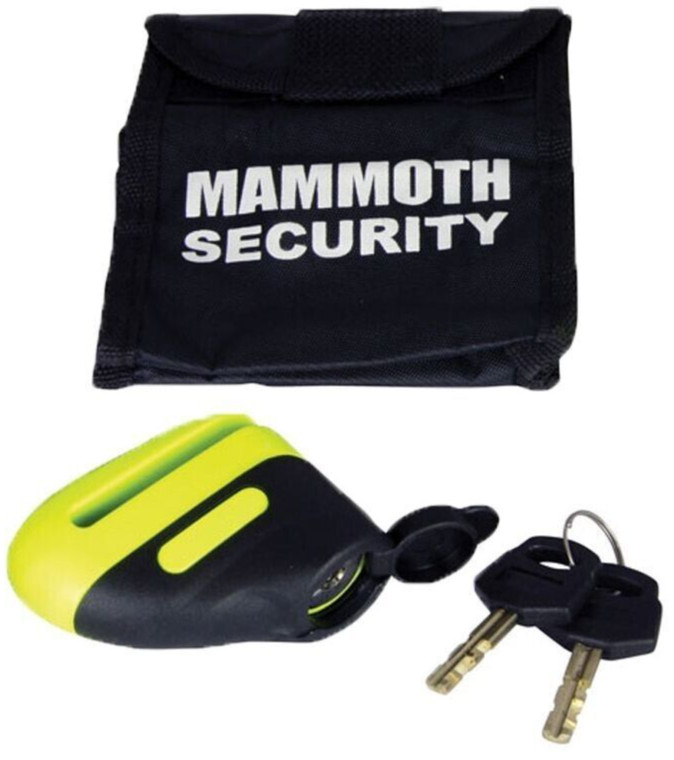 Mammoth Security Blast Disc Lock 6mm Pin