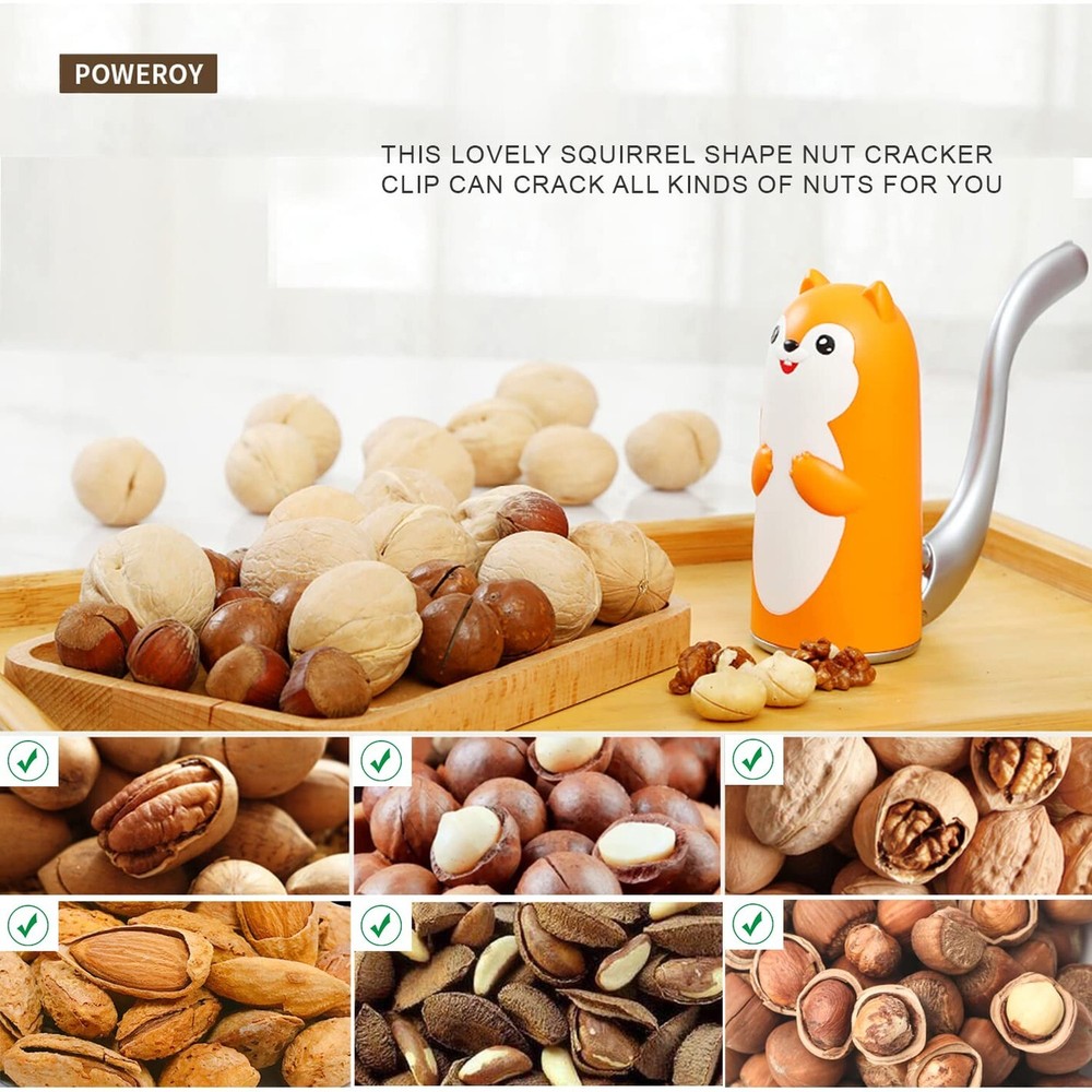 Nut Crackers Walnut Cracker,Pecan Crackers and Picks.Easy Cracking Nuts,Pecan...