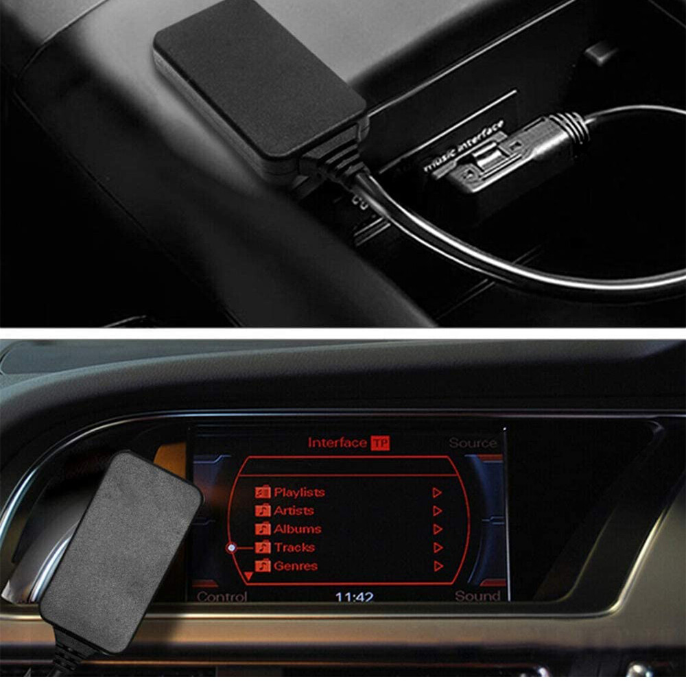 Audio Cable Adapter AMI Bluetooth Music Interface For Audi A3 A4 A5 A6 Q5 Q7 AUX