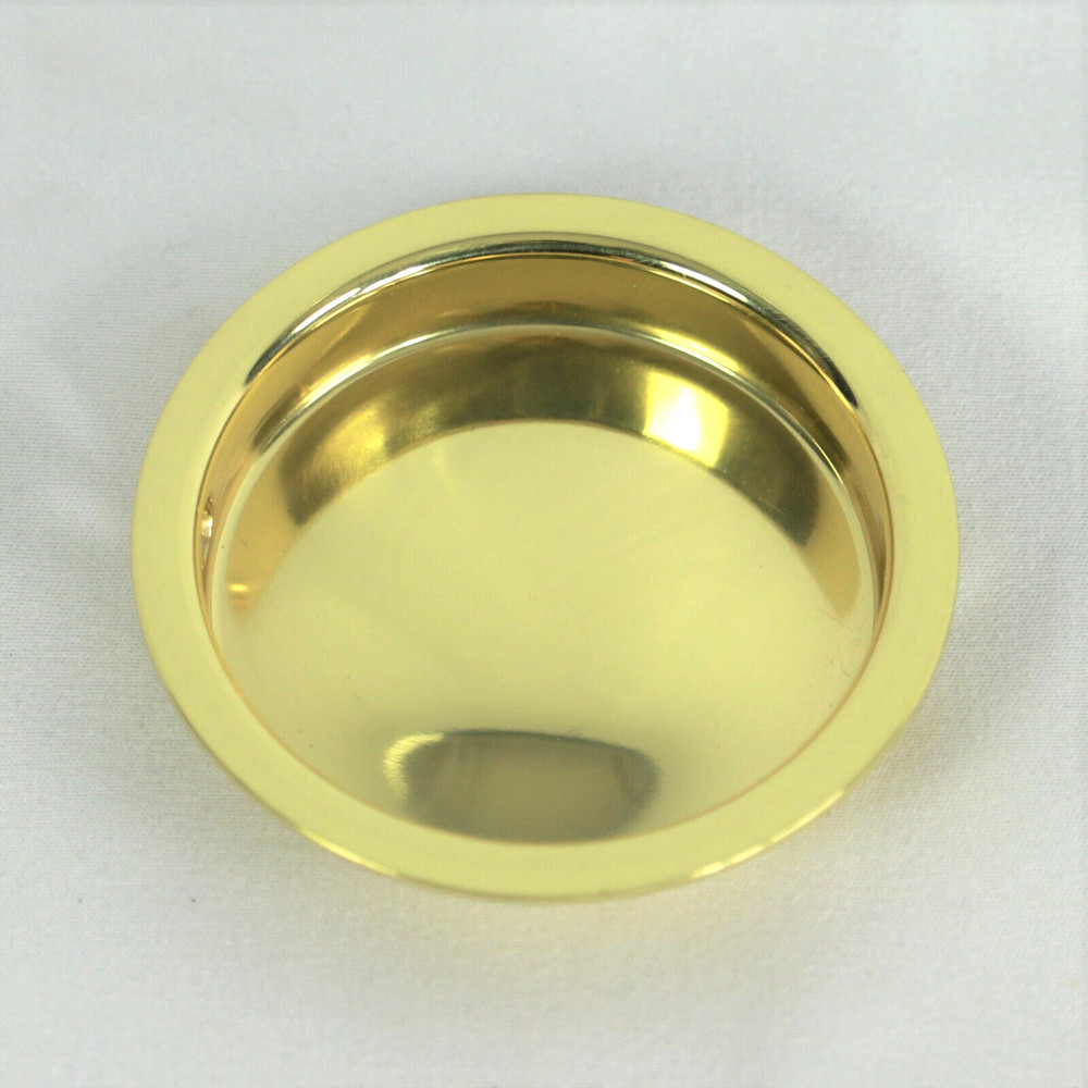 Ives Flush Pull 226B3 Polished Brass