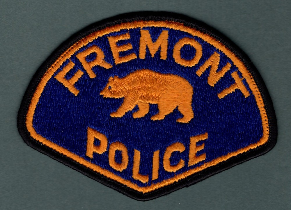 Fremont California Police Patch - Vintage