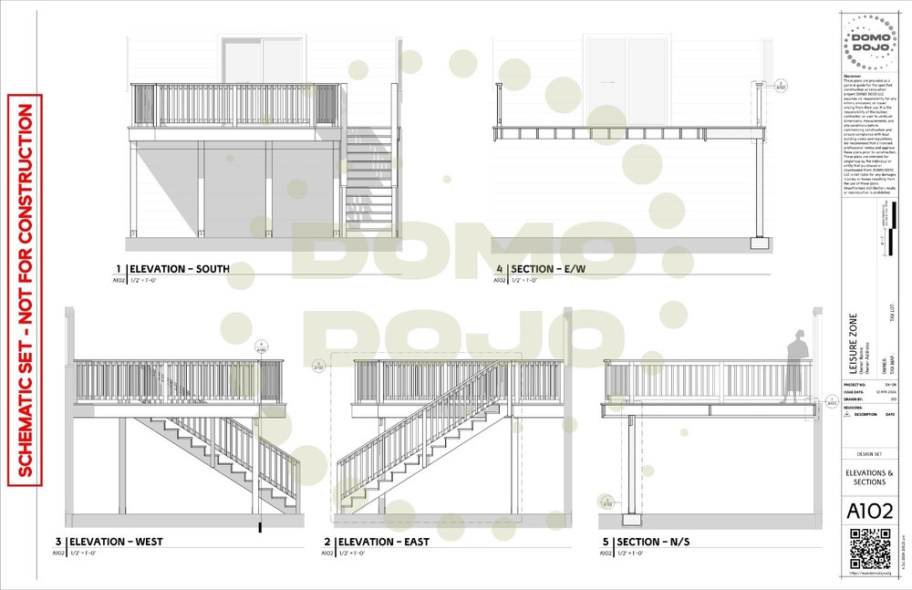 Leisure Zone Deck Plans – PDF Downloadable Blueprint