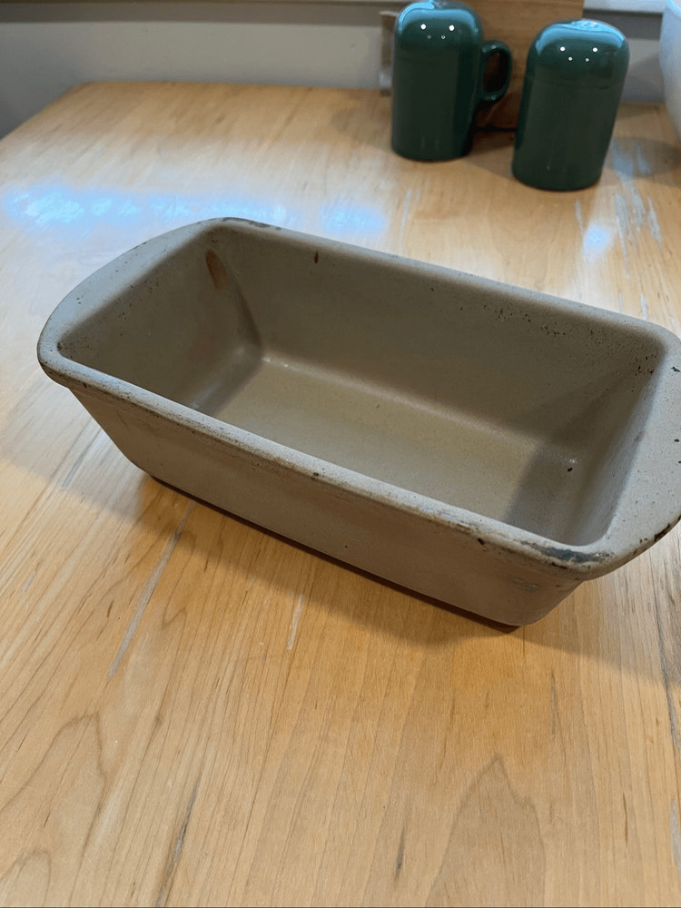 Pampered chef | stone ware bread pan