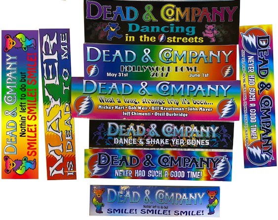 Grateful Dead/Dead And Co.  sticker mult pack