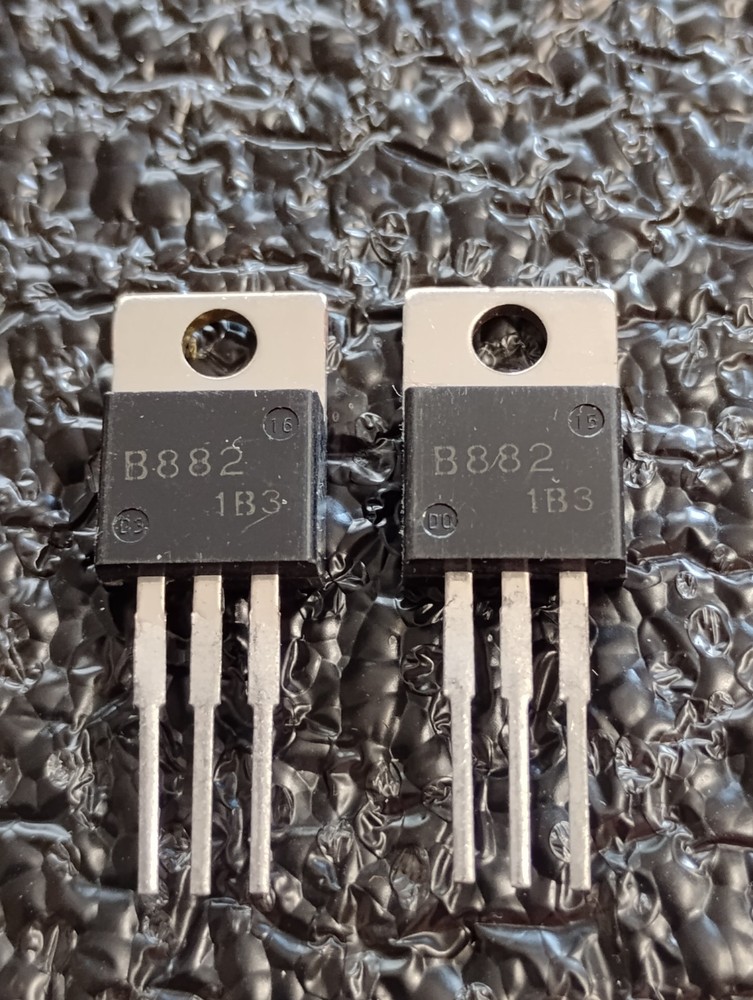 2SB882 PNP Darlington Sanyo Transistors Qty-2 The complement 2SD1192