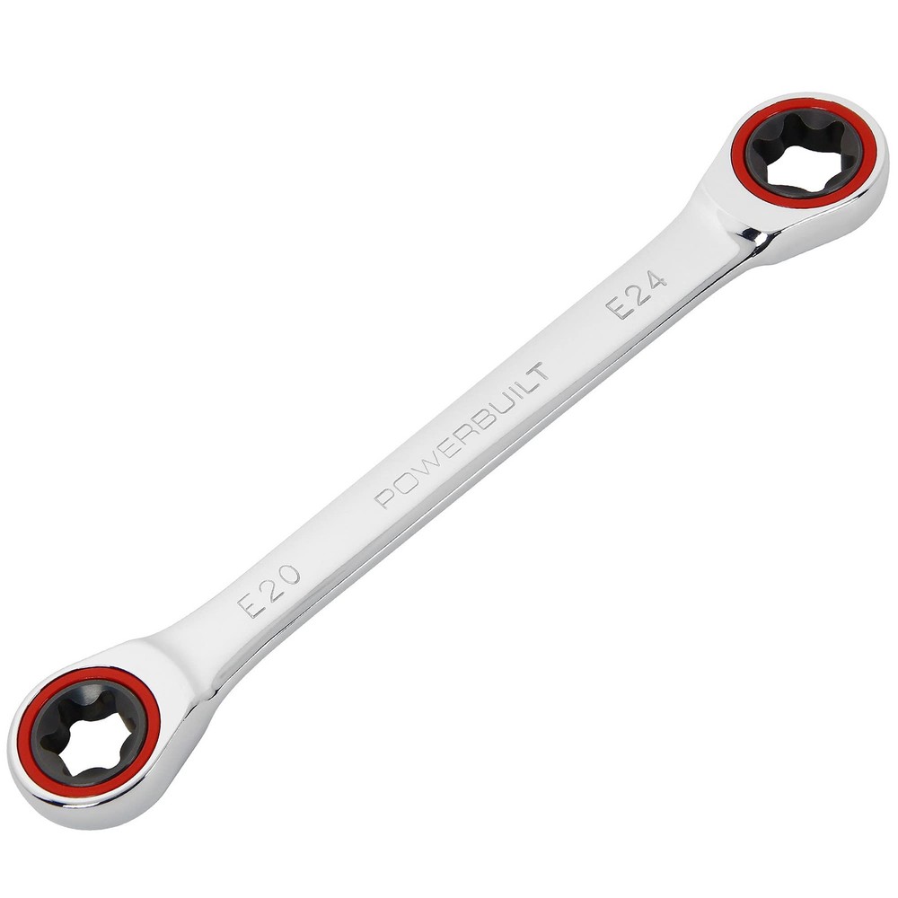 E20 E24 E Torx Wrench Dual Box End Precision Ratchet for Tight Spaces Durable...