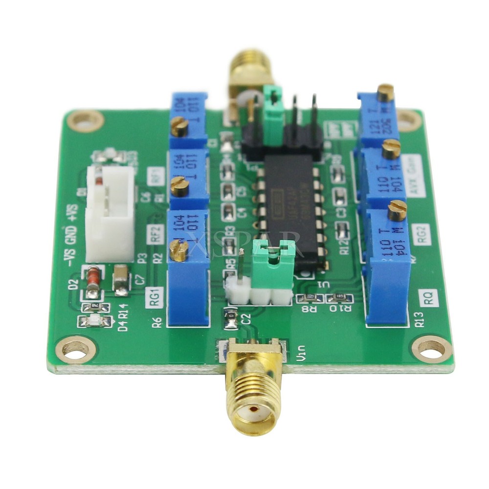UAF42 Active Filter Adjustable Highpass/Lowpass/Bandpass Filtering Board Module