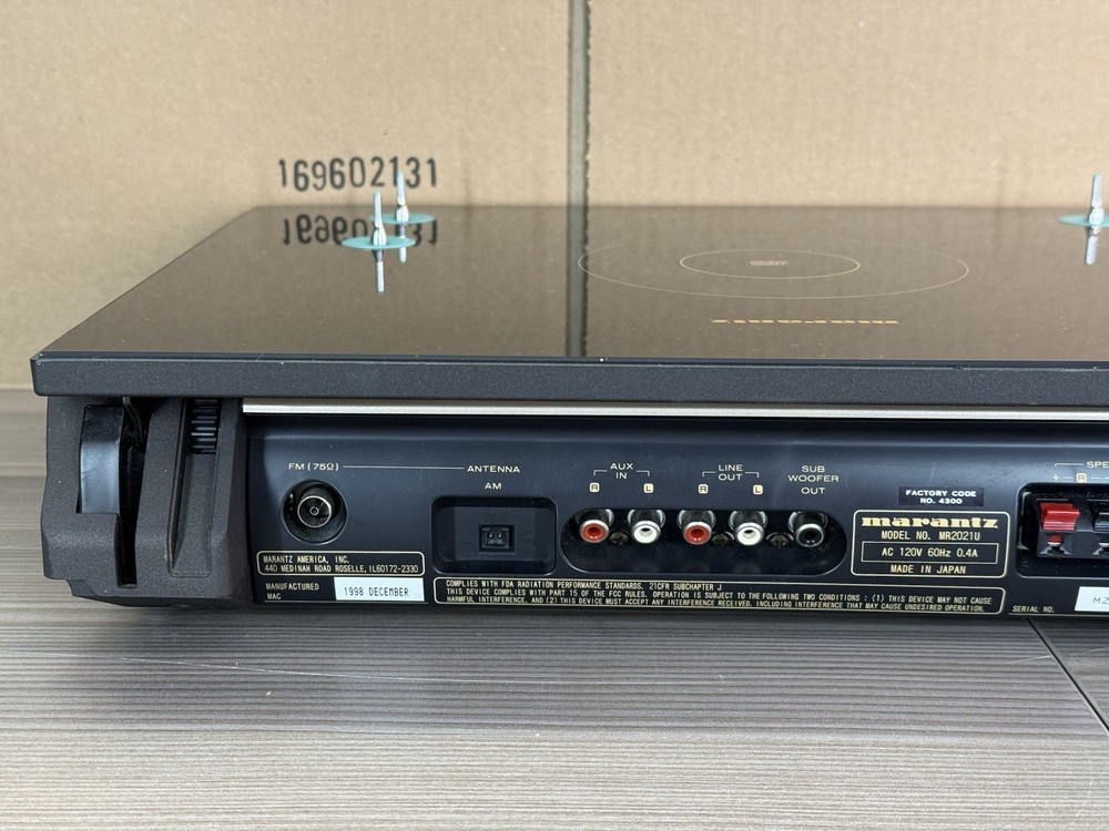 Working Marantz MR-2021U CD Player & Remote