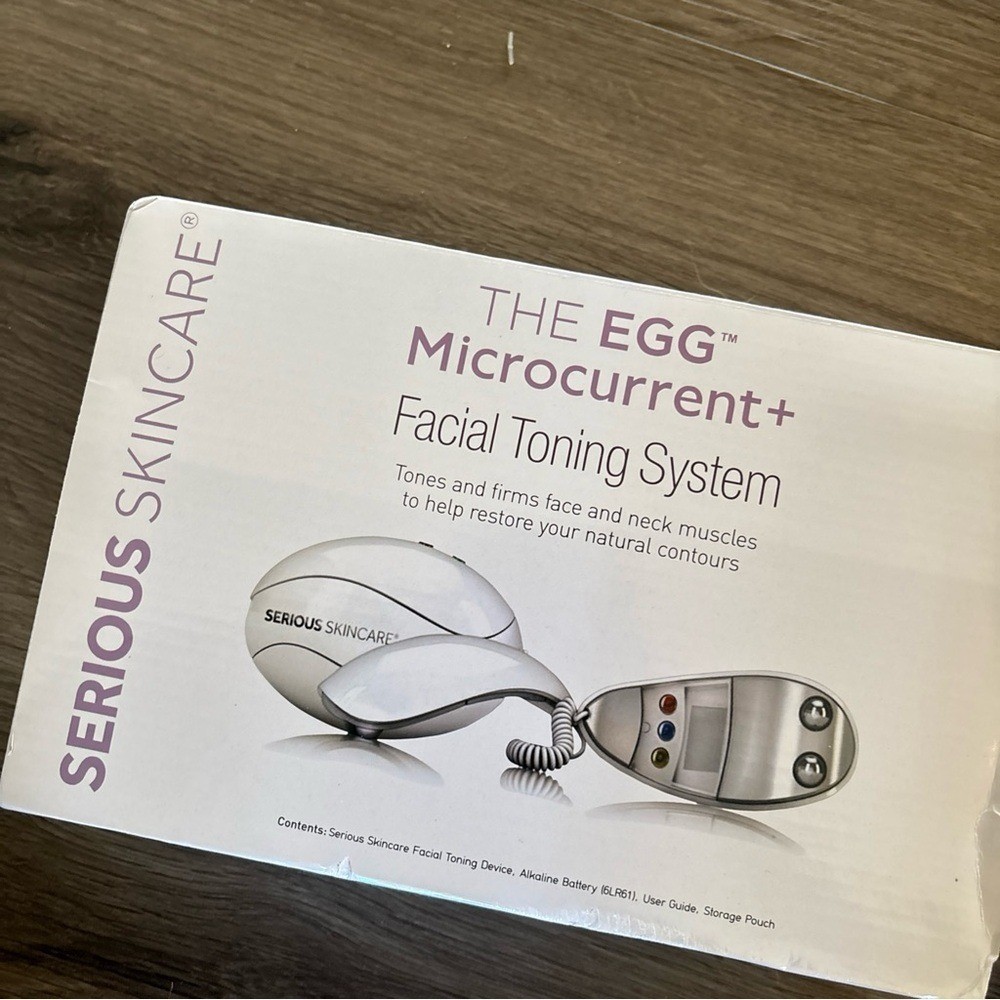 Microcurrent+ Facial Toning System - Silver