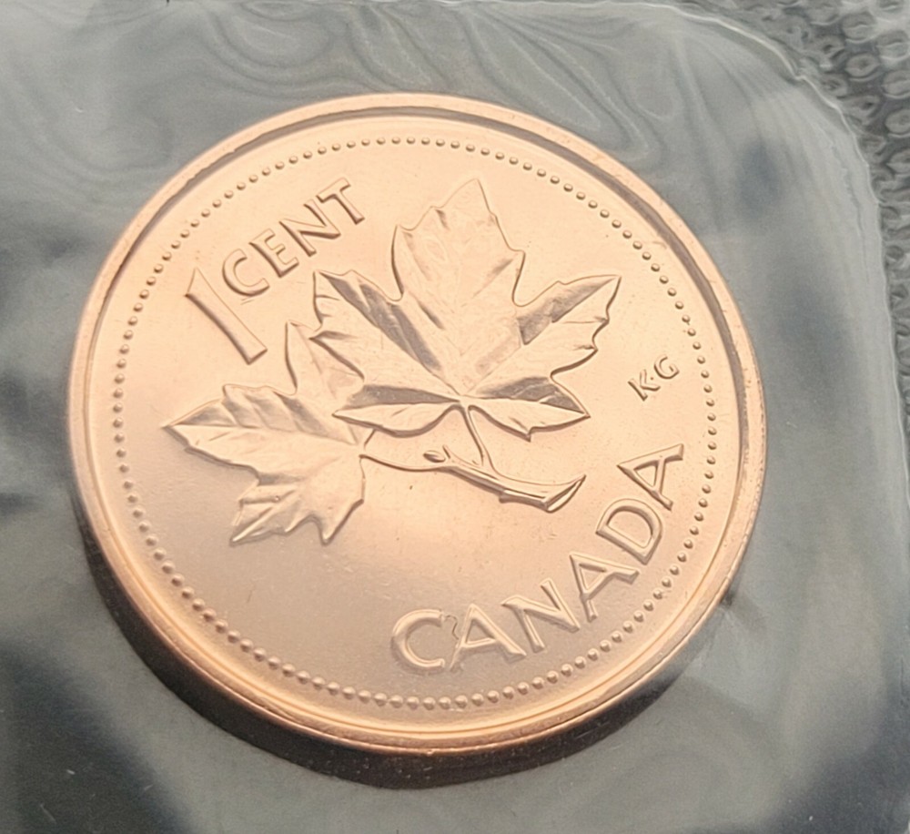 *** CANADA 2002 P *** ONE CENT *** PROOF LIKE SEALED ***
