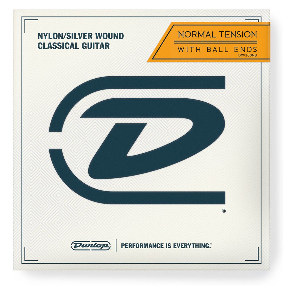 Dunlop DCV100NB Ball-End Nylon Classical Guitar Strings