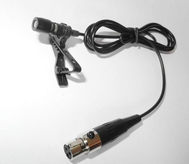 New Lavalier Microphone for AKG Samson Wireless belt pack Transmitter XLR Mini