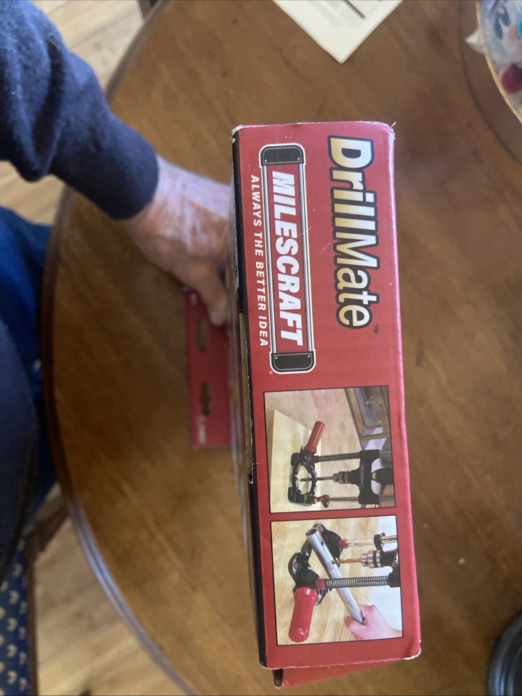 Milescraft 1318 DrillMate Portable Drill Guide - Drill Guide Attachment - New