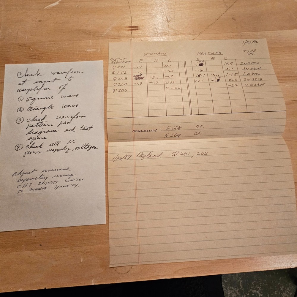 BK Precision 3020 Sweep Function Generator Tested w/ Original Box Manual & Schem