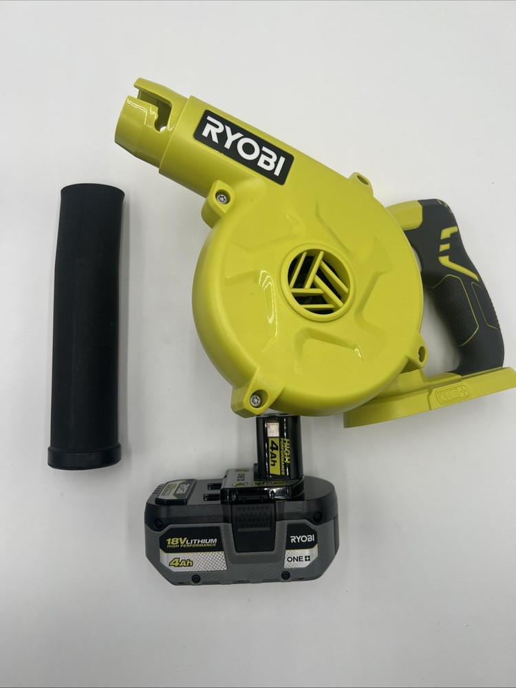RYOBI ONE+ 18V Workshop Blower (P755) w/ 4ah HP Battery