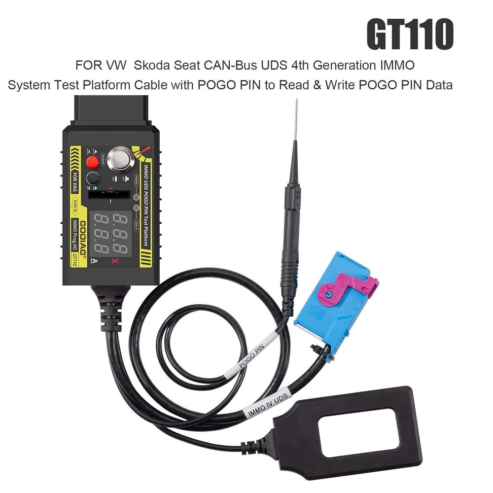 GODIAG GT110 IMM0 System Test Platform Cable with POGO PIN to Read & Write Data