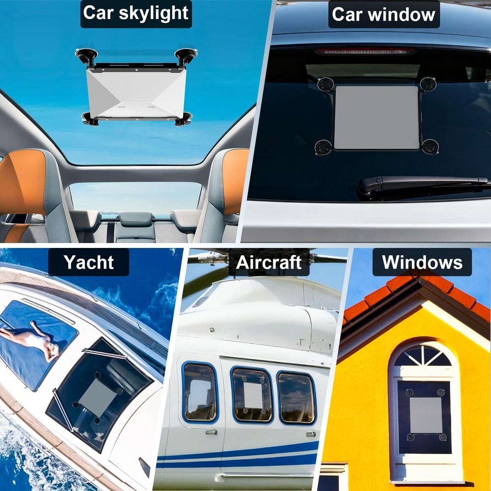 Starlink Mini Suction Cup Mount, Enhanced Suction Cup Design, Easy to Install...